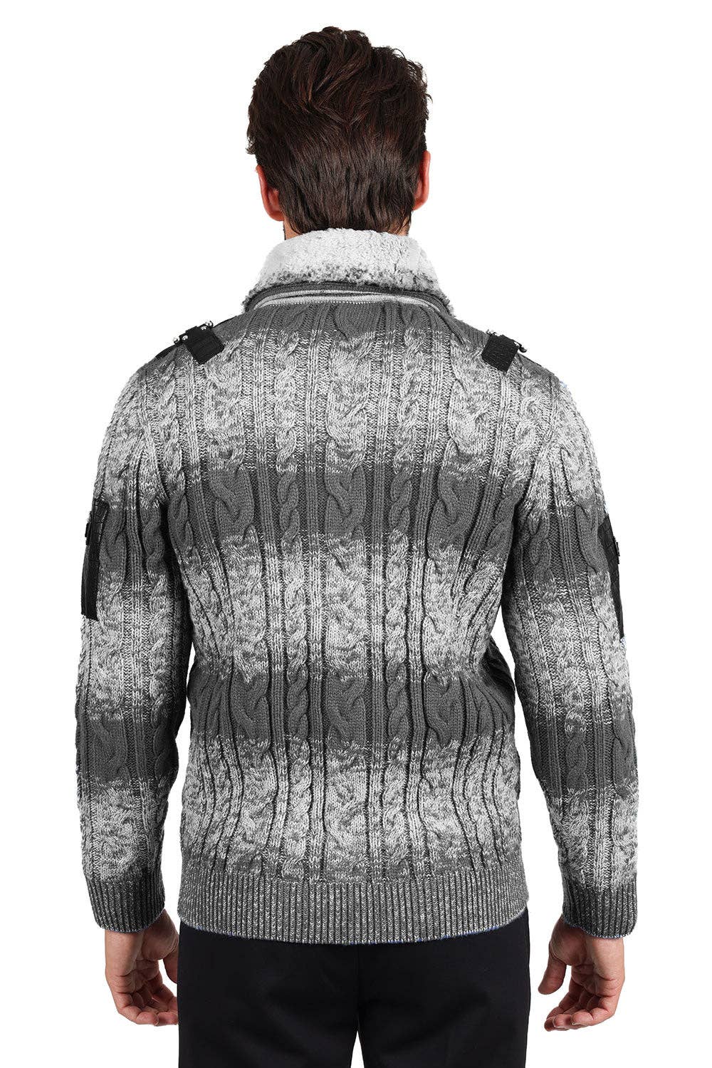 Men's Zipper Knit Jacket