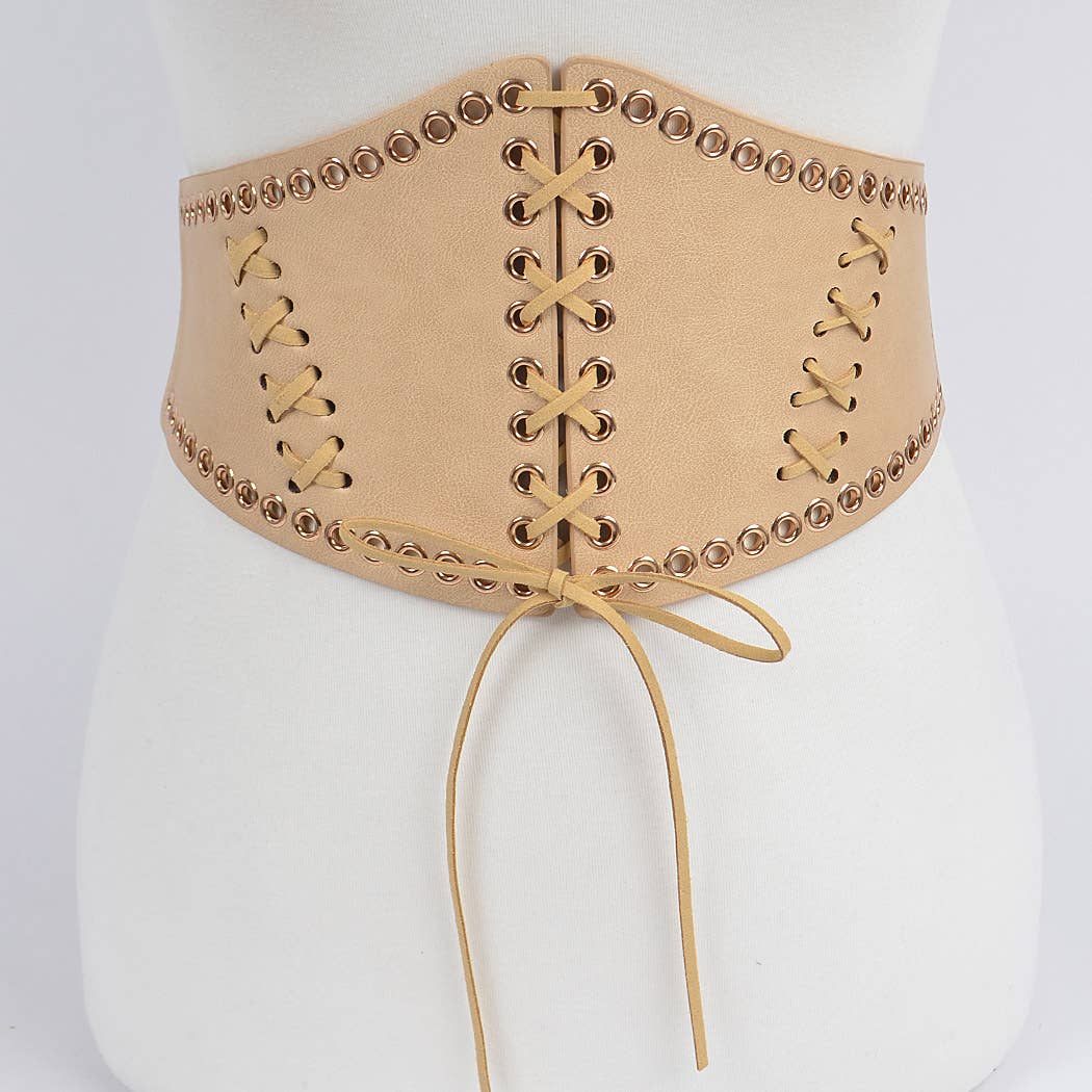 Corset stretch belt