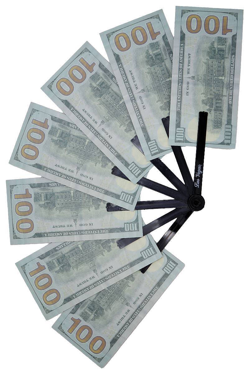 $100 Dollar Bill Fan