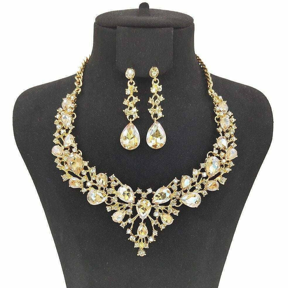 Delicate Rhinestone Set