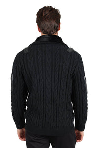 Men's Zipper Knit Jacket