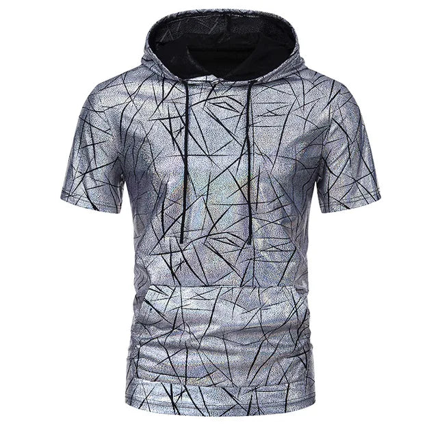 Glitter Mens Hoodie