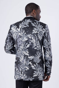 Baroque Sequins Luxury Blazer
