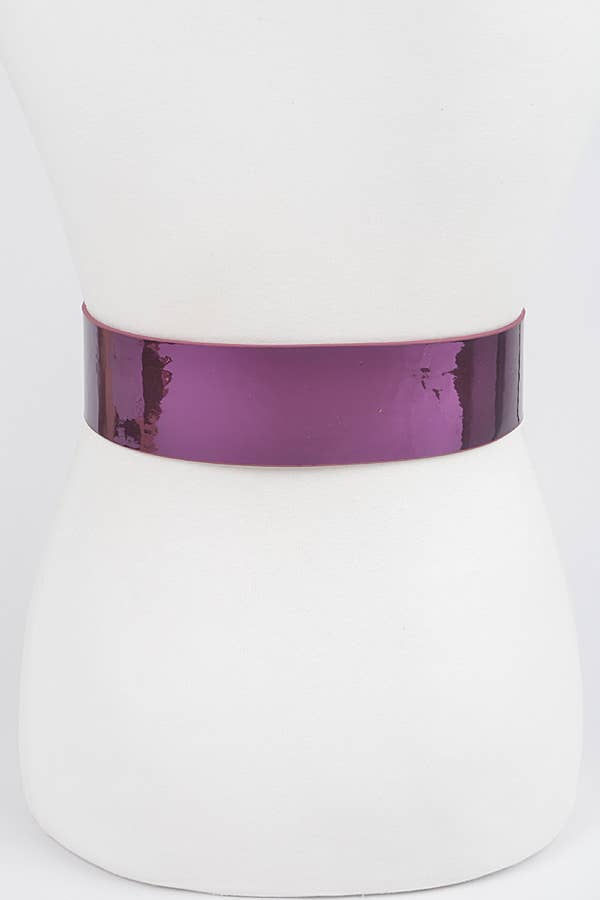 Wide Mirror PU Belt