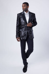 Baroque Sequins Luxury Blazer