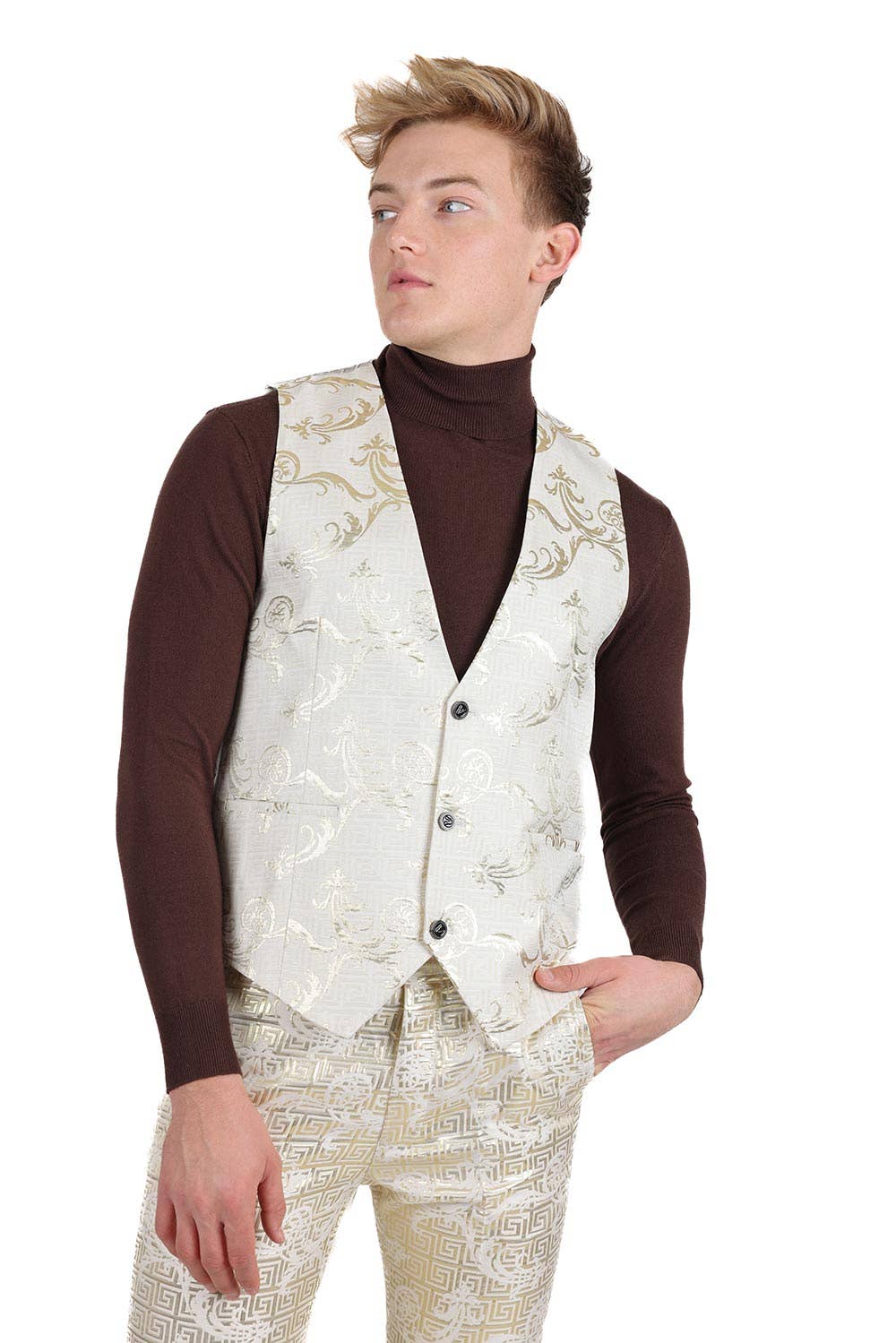 Men's Pattern Print Vest