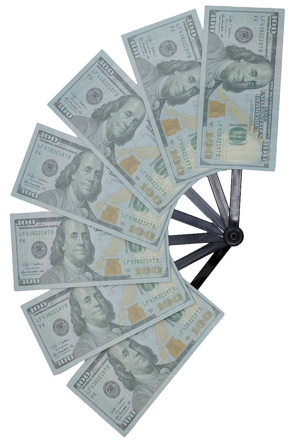 $100 Dollar Bill Fan