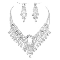 Bohemian Gatsby Theme Statement Necklace Set