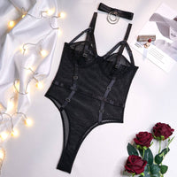 Bodysuit with O-Ring Collar Set