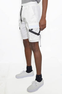 Tactical Shorts with Reflective Cargo Pocket