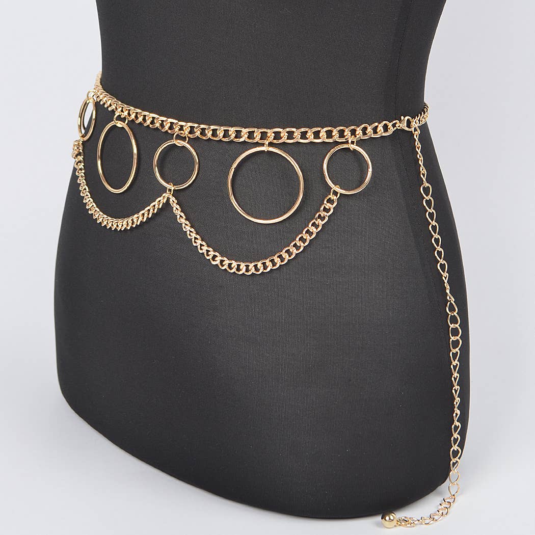 Multi O Ring Layered Chain Belt