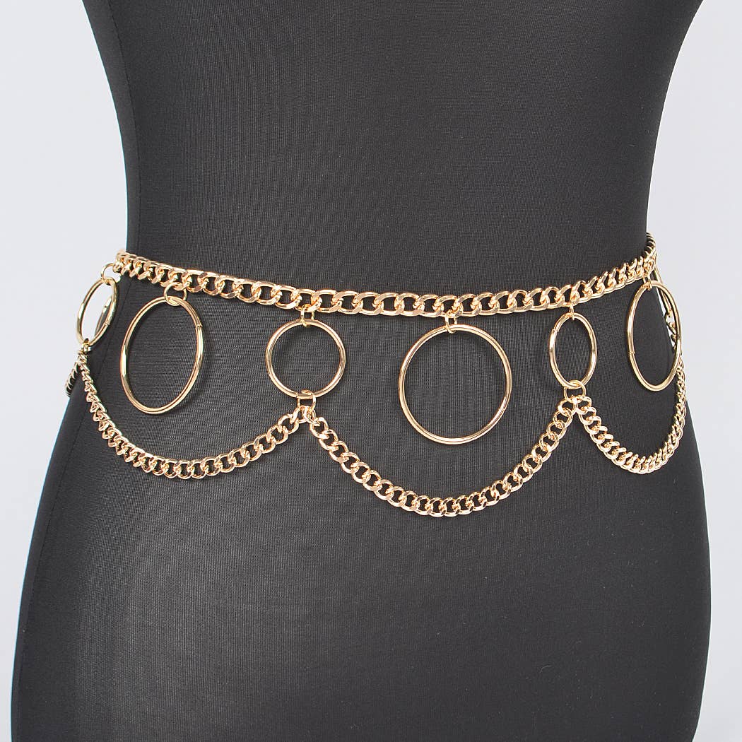 Multi O Ring Layered Chain Belt