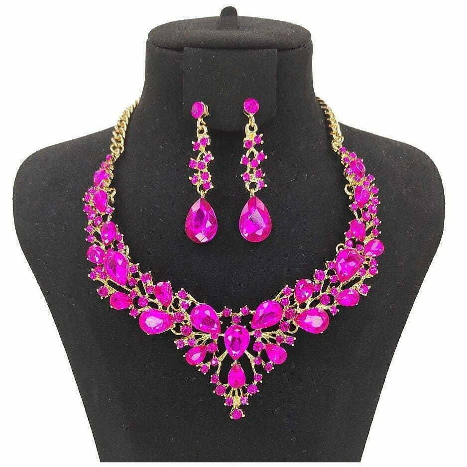 Delicate Rhinestone Set