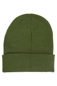 Adults Classic Solid Acrylic Cuffed Beanie