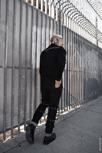 Wreckage Studded Shoulder Shirt