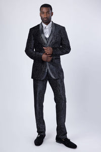 Men's Velvet Fabric Glitter Pant