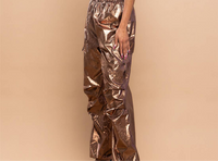 MENS Metallic cargo pants