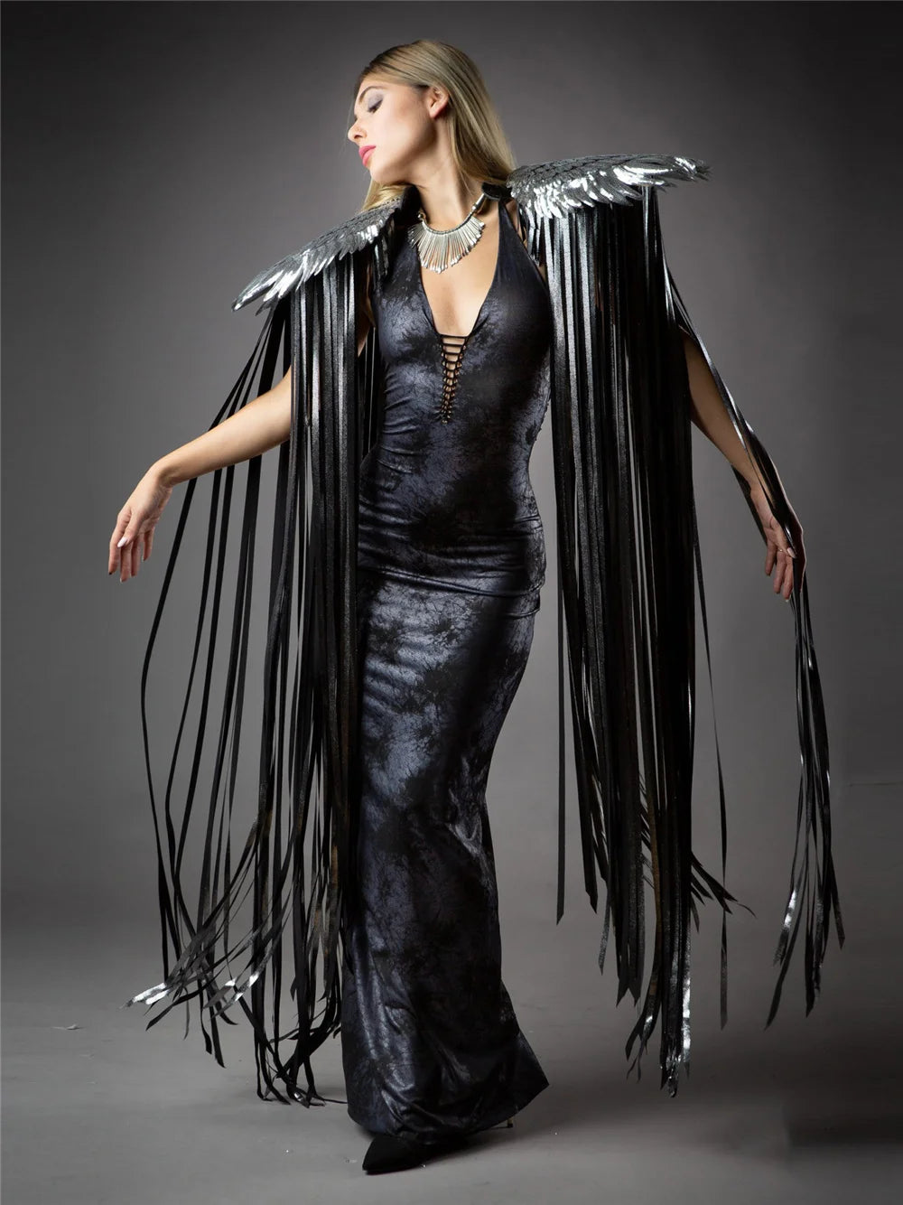 Angel Fringe Cape