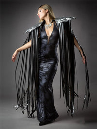 Angel Fringe Cape