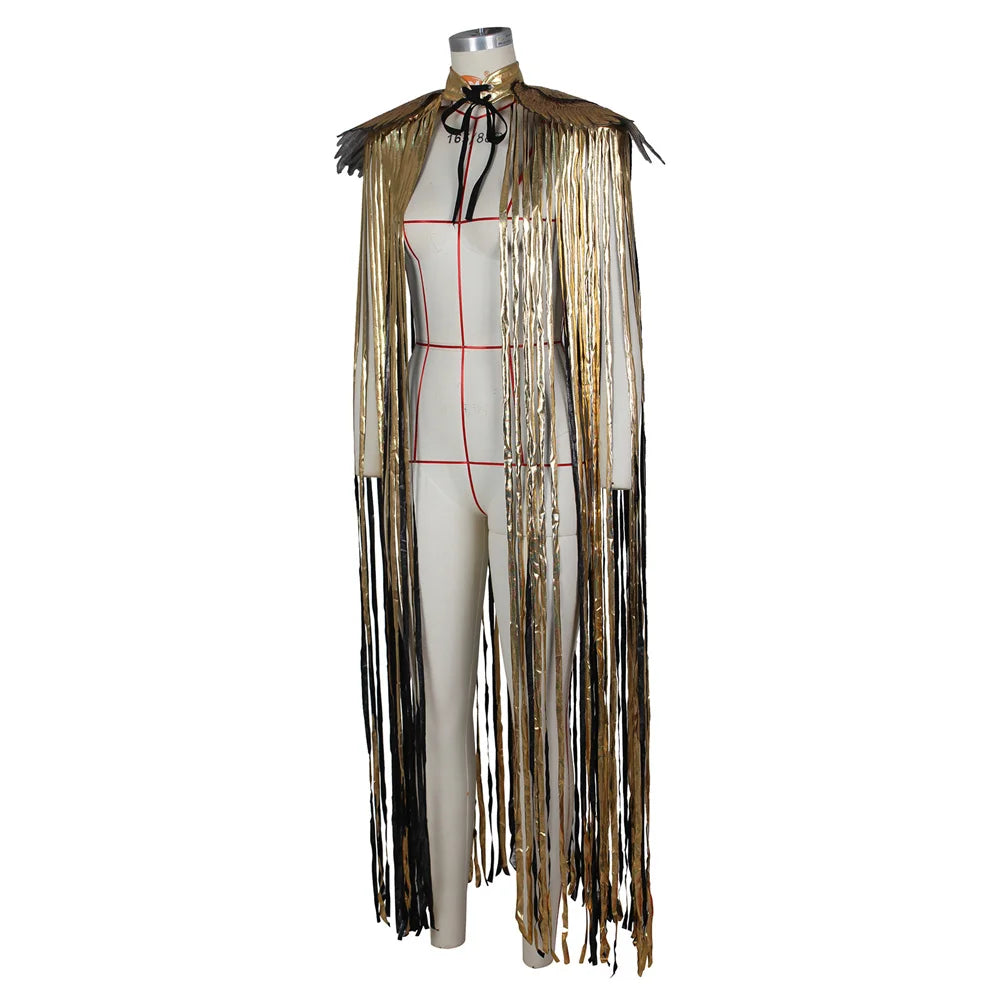 Angel Fringe Cape