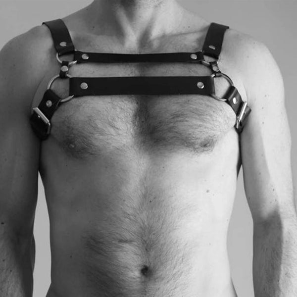 Mens Double Straps Harness