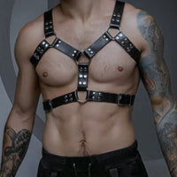 Mens O Straps Harness