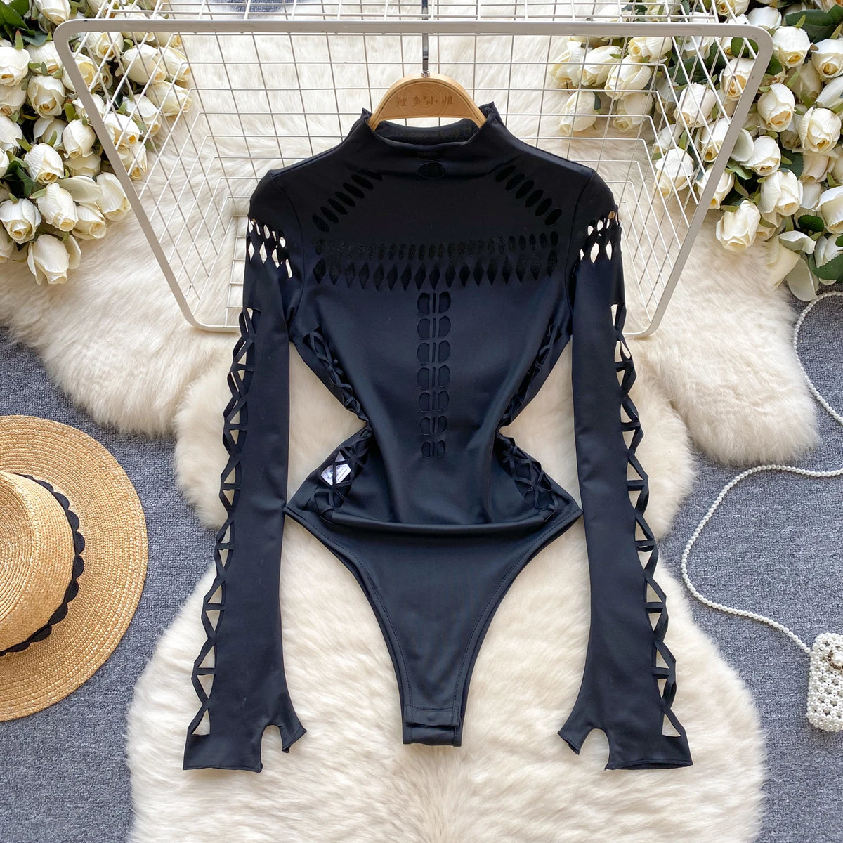 Cutout Bodysuit
