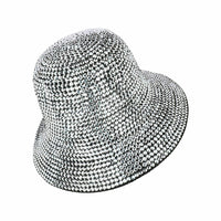 Full Rhinestone Bucket Hat