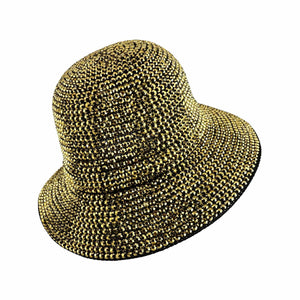 Full Rhinestone Bucket Hat