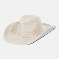Studded Rhinestone Brim Cowboy Hat