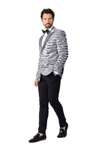 Shiny Sequin Blazer