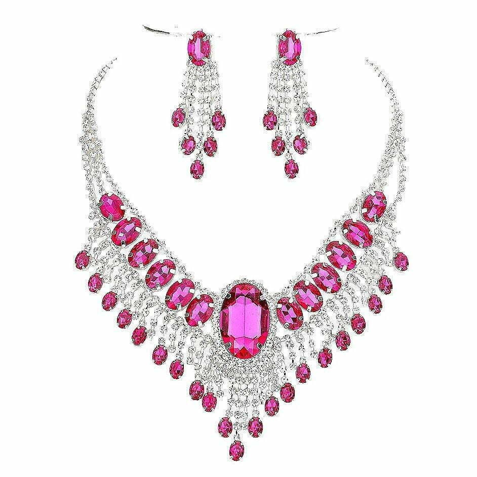 Bohemian Gatsby Theme Statement Necklace Set