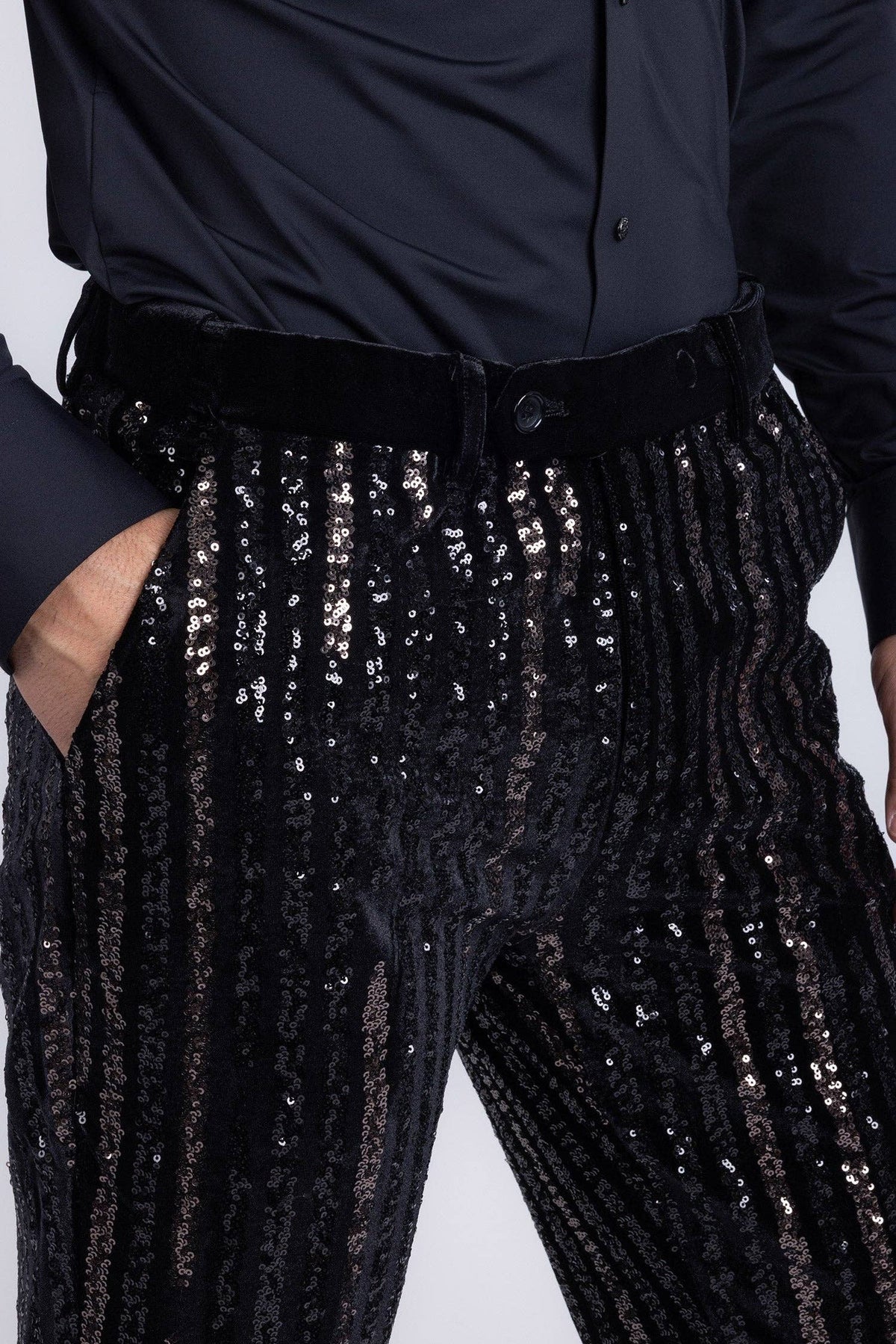Men's Sequin Pants