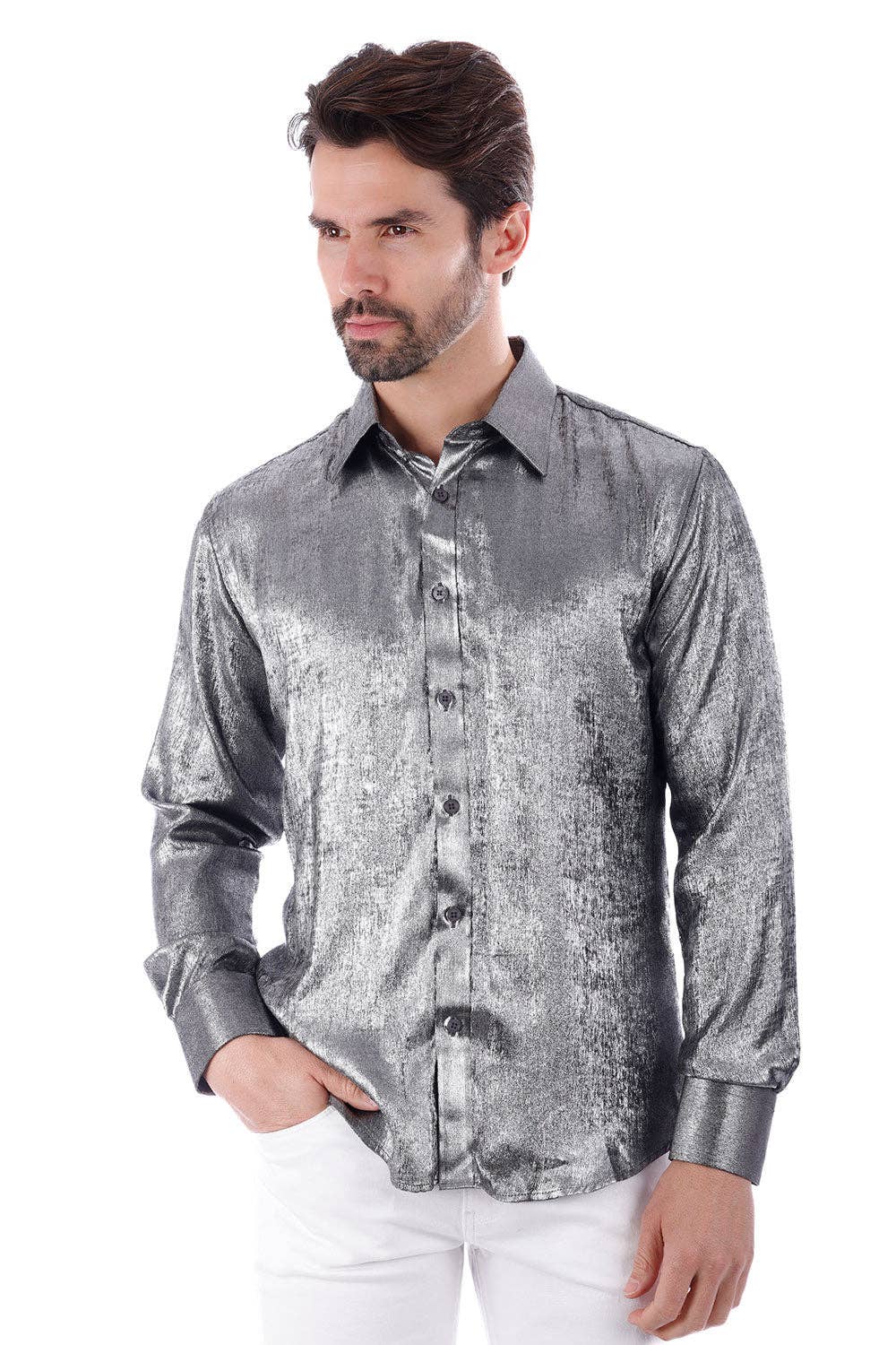 Metallic Shiny Shirt
