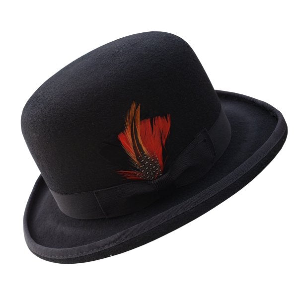 Red Feather Fedora Hat