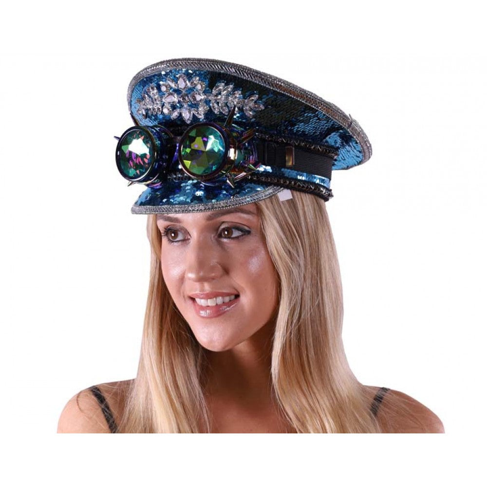 Blue Sparkle Hat