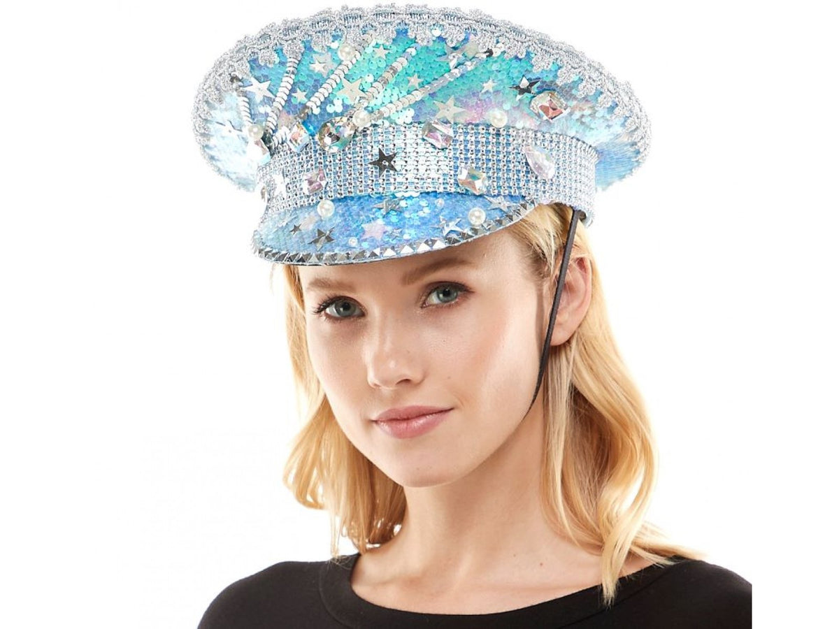 Silver Sparkle Hat