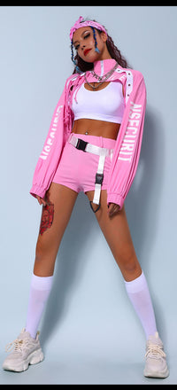 Pink Shorts Sets