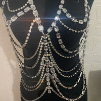 Bright Rhinestone Top